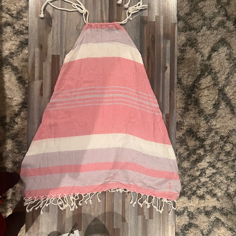 Beachables, Skipper, Swim stripped coverup. NWOT. PTP 14” Length 31-33”